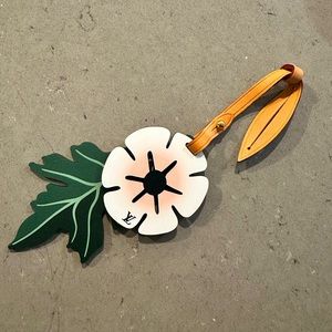 Louis Vuitton bag charm hibiscus by the pool collection summer